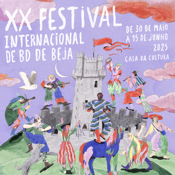 Cartaz oficial do XX Festival Internacional de Banda Desenhada de Beja